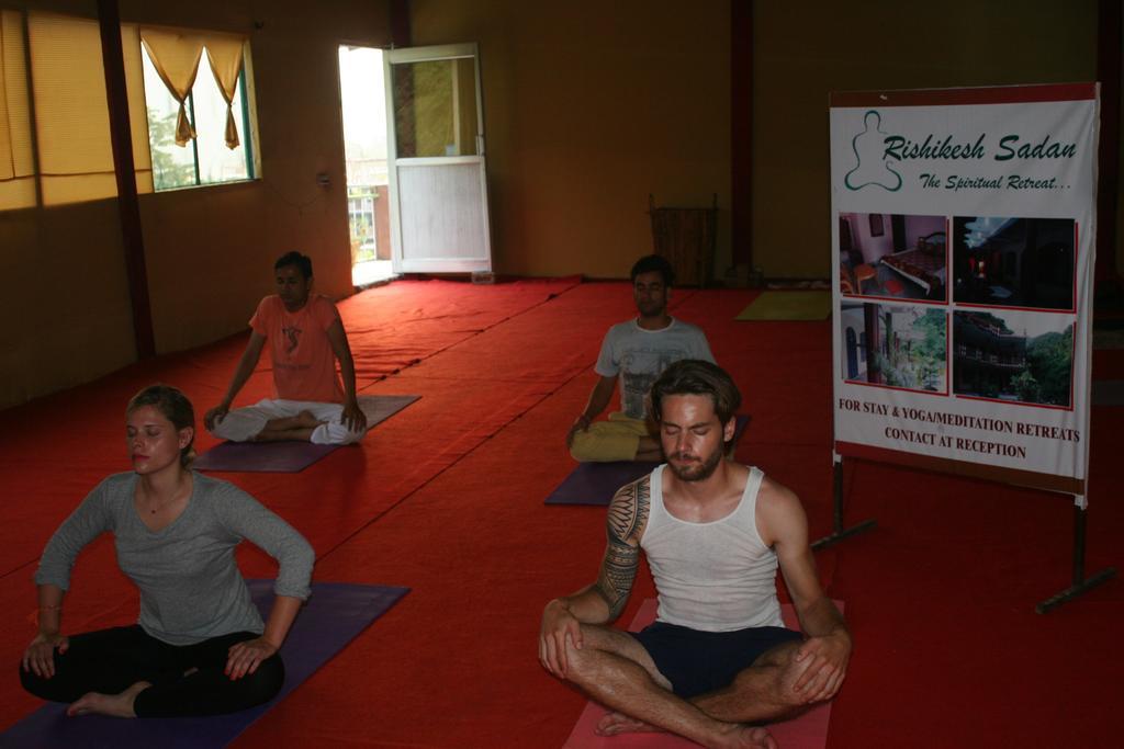 Hotel Rishikesh Sadan A Yoga & Spritual Retreat Tapovan Esterno foto